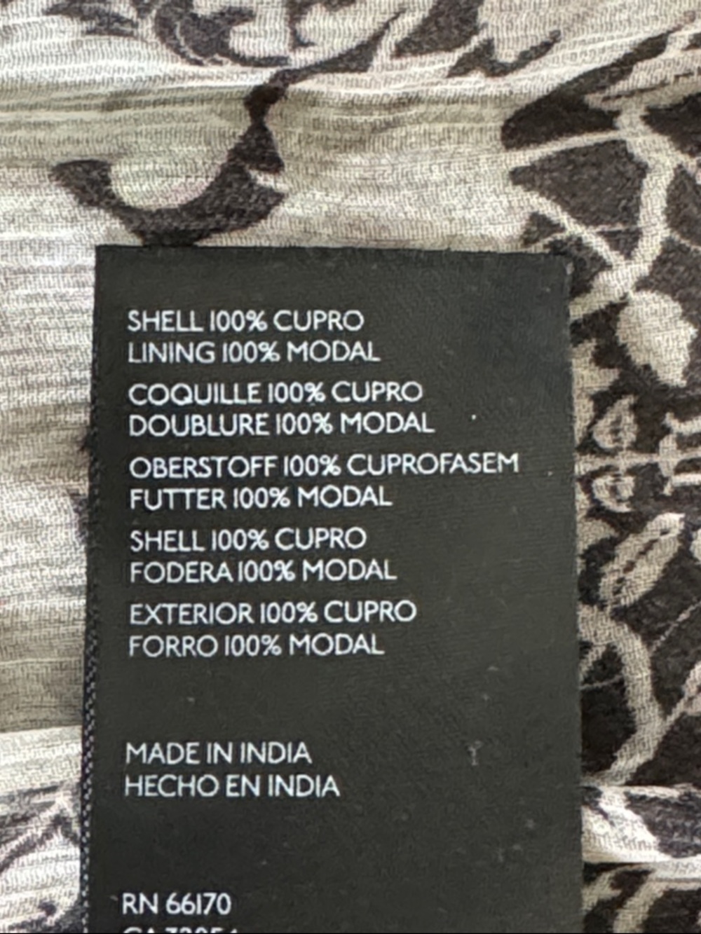 Anthropologie The Marais Printed Chiffon Maxi Dress Floral 2X Rabbits boho flowy - Picture 9 of 11